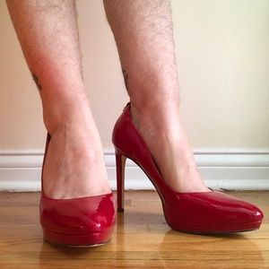 Classic red heels
